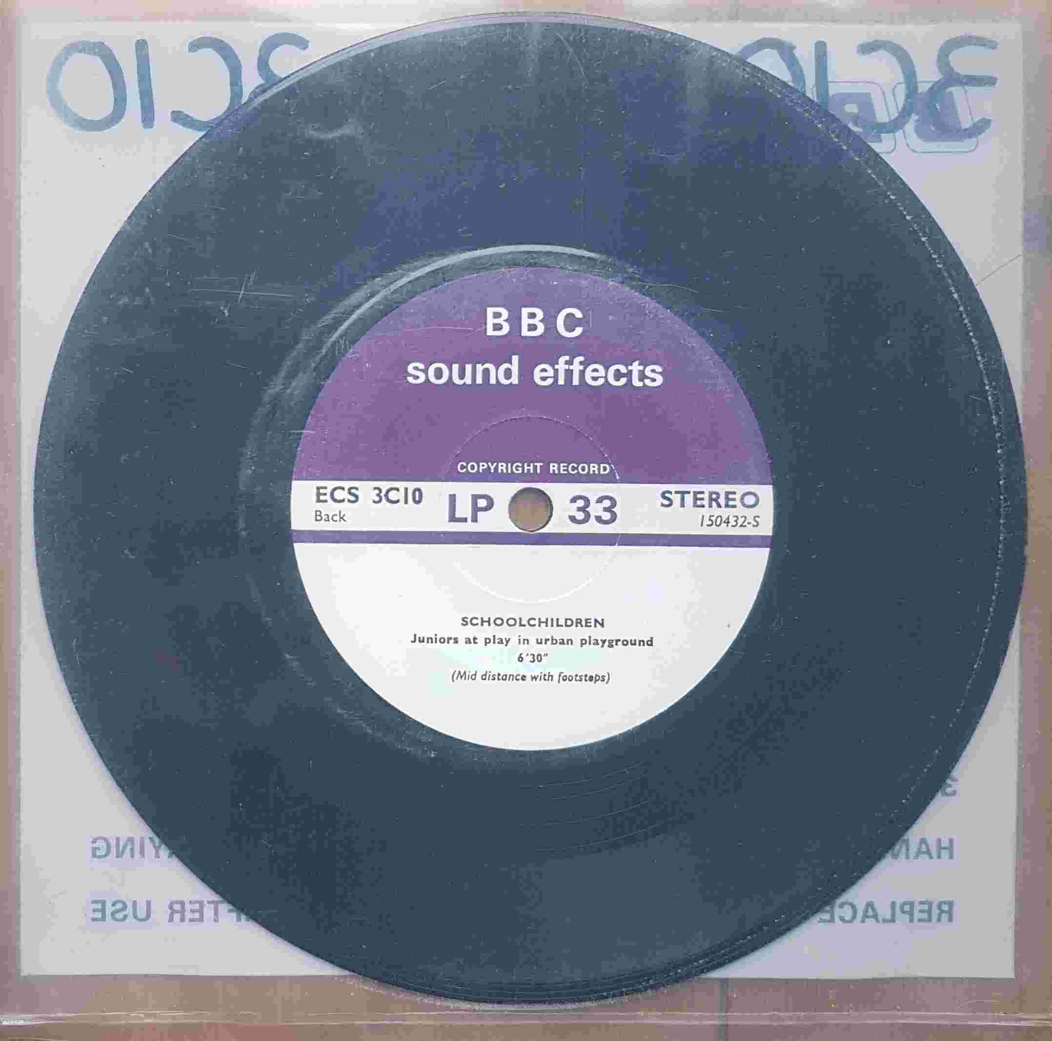 Picture of ECS 3C10 School children by artist Not registered from the BBC records and Tapes library